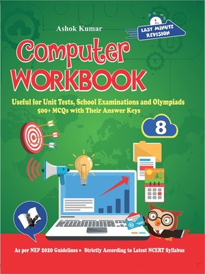 cover image of Computer Workbook Class 8